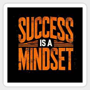 Success is a Mindset, Motivational Quote Sticker